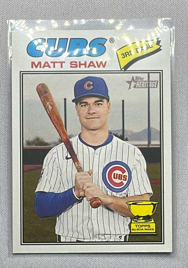 2026 Topps Heritage #299 Matt Shaw