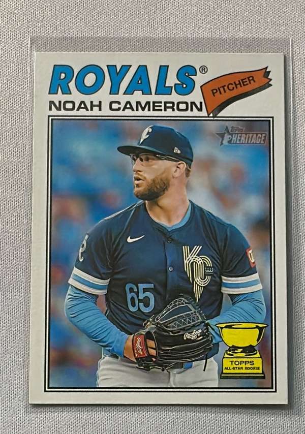 2026 Topps Heritage #78 Noah Cameron
