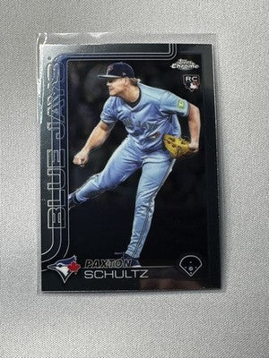 Paxton Schultz 2025 Topps Chrome #USC101 RC NM Blue Jays